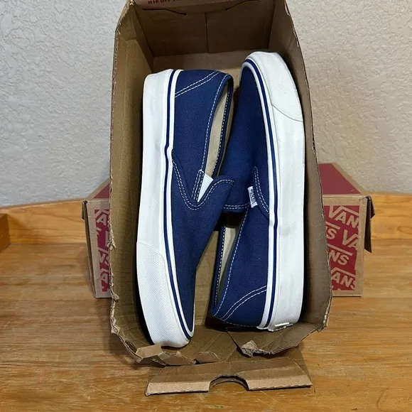 Vans Slip On 48 Dec Navy blue Anaheim Factory collection