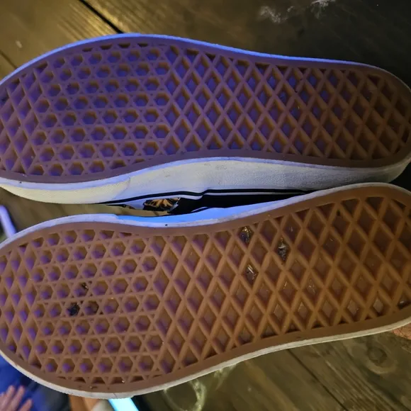 Vans Slip-On Shoes | Butterfly Checkerboard | Women’s 6.5