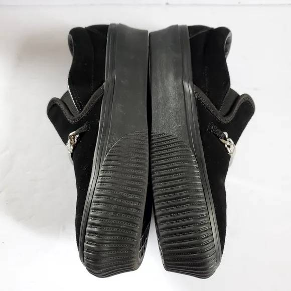 Vans X Karina Rozunko Slip-on Platform Shoes (black) Women's Size 5