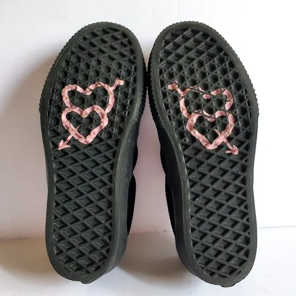 Vans X Karina Rozunko Slip-on Platform Shoes (black) Women's Size 5