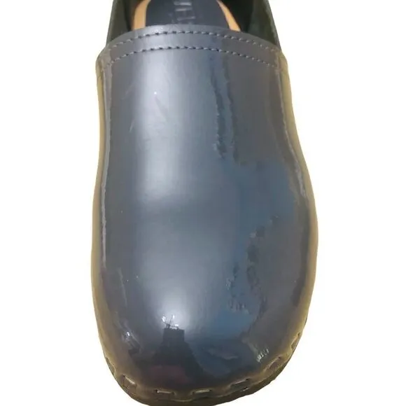Verka Clogs Swedish Comfort Clogs Low Heel Leather Shoes