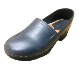 Verka Clogs Swedish Comfort Clogs Low Heel Leather Shoes