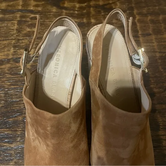 Veronica Beard Bodhi Suede Slingback Heels