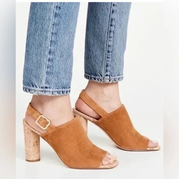 Veronica Beard Bodhi Suede Slingback Heels
