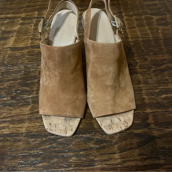 Veronica Beard Bodhi Suede Slingback Heels