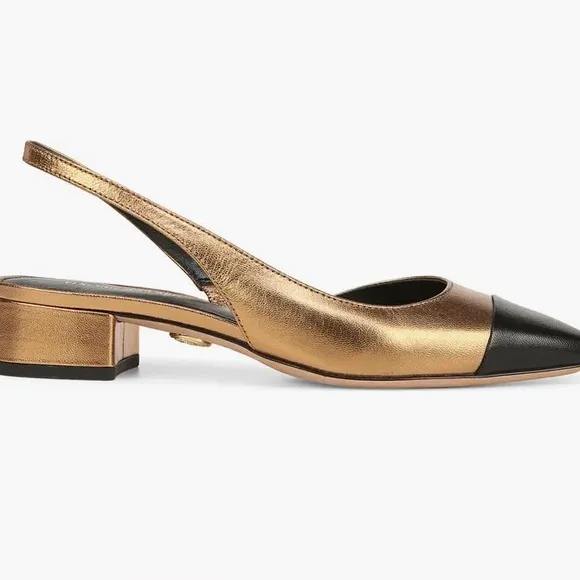 Veronica Beard Cecile Slingback Heels New In Box Size 8