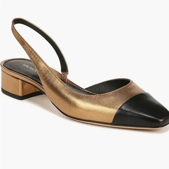 Veronica Beard Cecile Slingback Heels New In Box Size 8