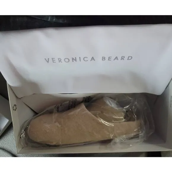 Veronica Beard Slip-On Clog Mules - New Size 7