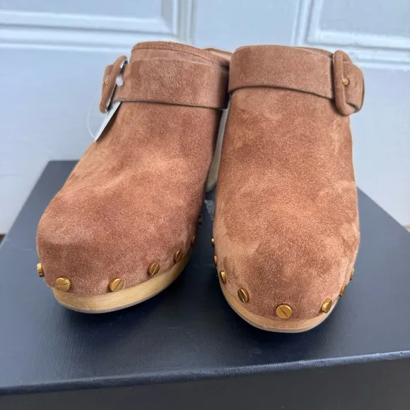 Veronica BeardWomen's Dacey Buckled Strap Clogs Sz 9,5