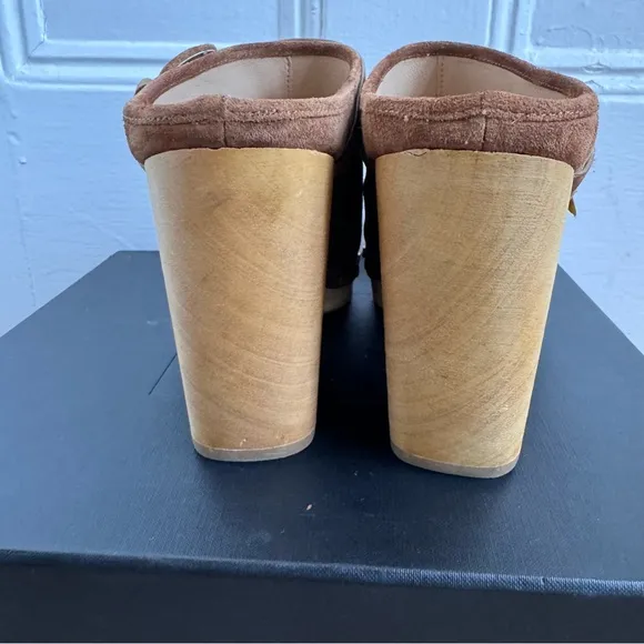 Veronica BeardWomen's Dacey Buckled Strap Clogs Sz 9,5