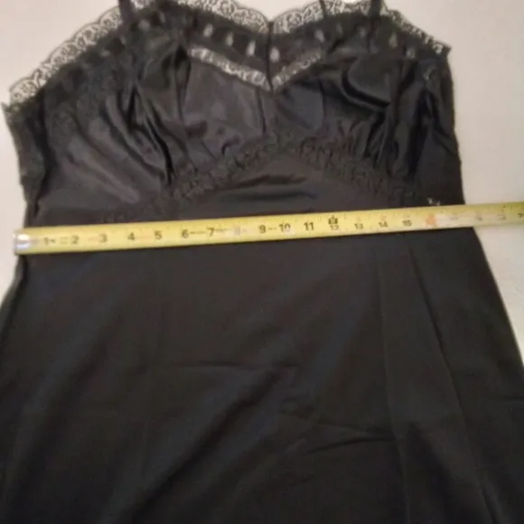 Very Vintage Sears Black Chemise/Slip Dress