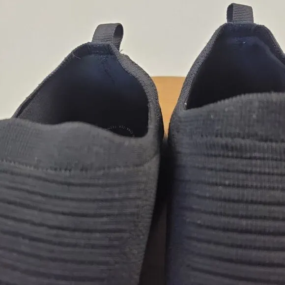 Vessi Everyday Move Comport Slip-ons Onyx Black Sneakers Men's Size US 12