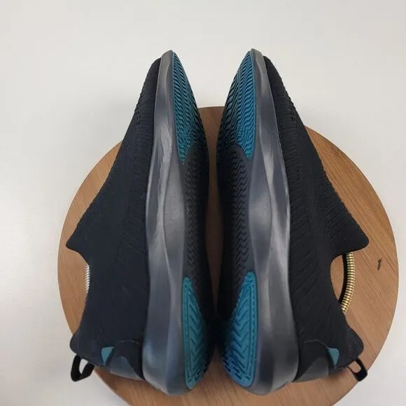 Vessi Everyday Move Comport Slip-ons Onyx Black Sneakers Men's Size US 12