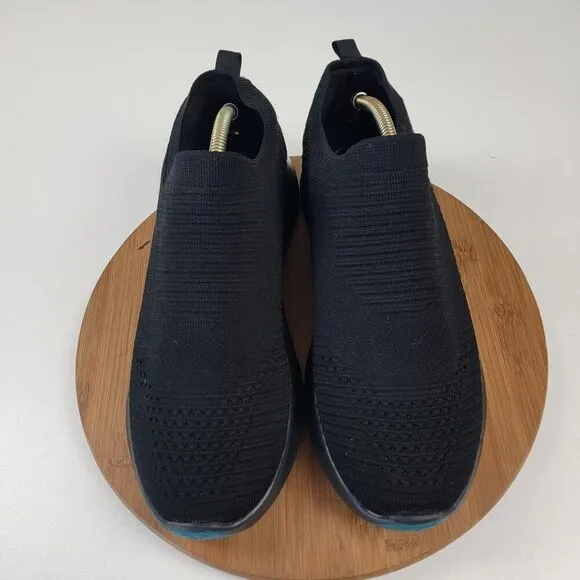 Vessi Everyday Move Comport Slip-ons Onyx Black Sneakers Men's Size US 12