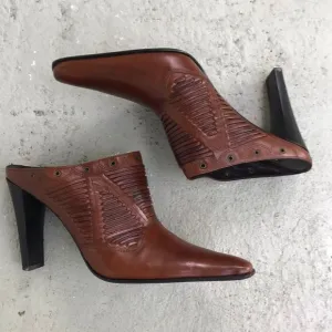 Via Spiga Pointy Toe Mules