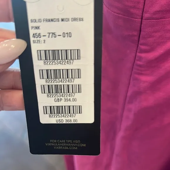 Vic Pink Women's  Dress