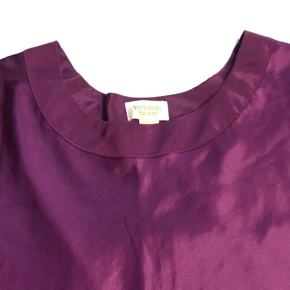 Victoria’s Secret Gold Label Nightie Slip Eggplant