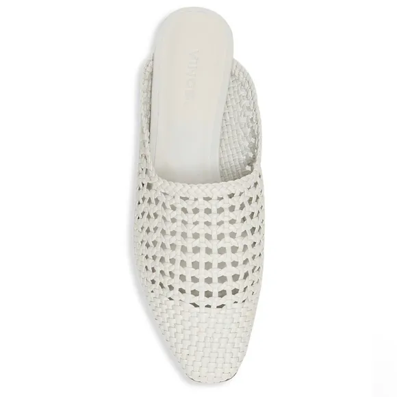 Vince | Barrett Woven Leather Mules