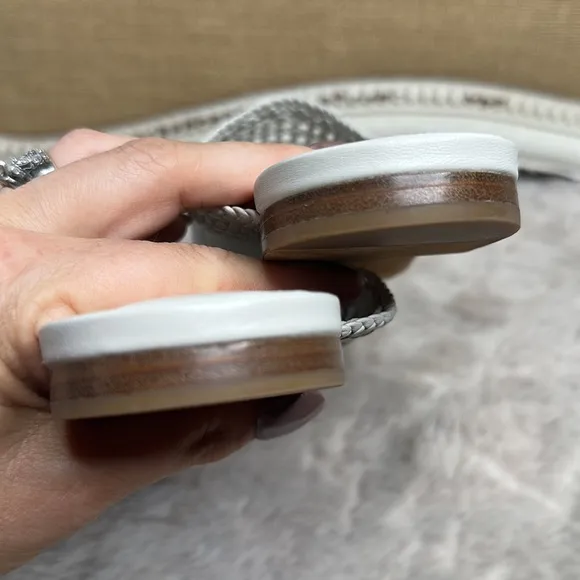 Vince | Barrett Woven Leather Mules