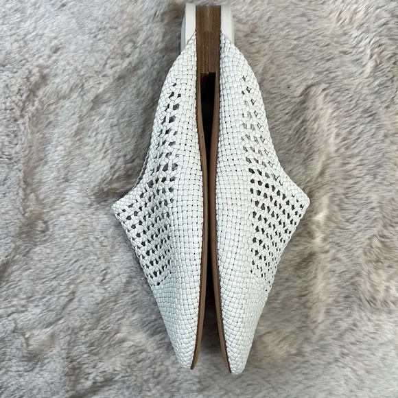 Vince | Barrett Woven Leather Mules