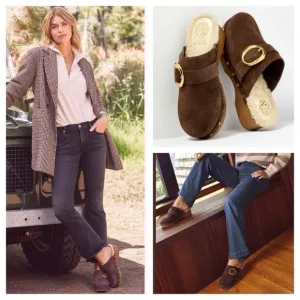 VINCE  CAMUTO Canzenee Sherpa Clog size 6.5 M