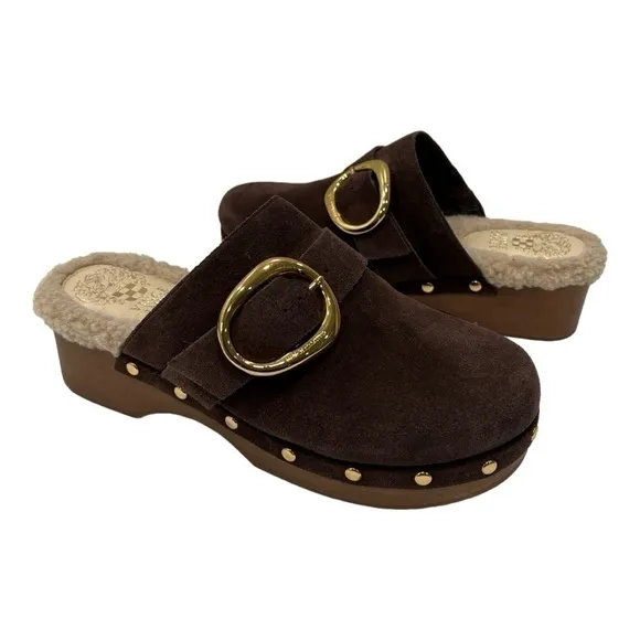 VINCE  CAMUTO Canzenee Sherpa Clog size 6.5 M