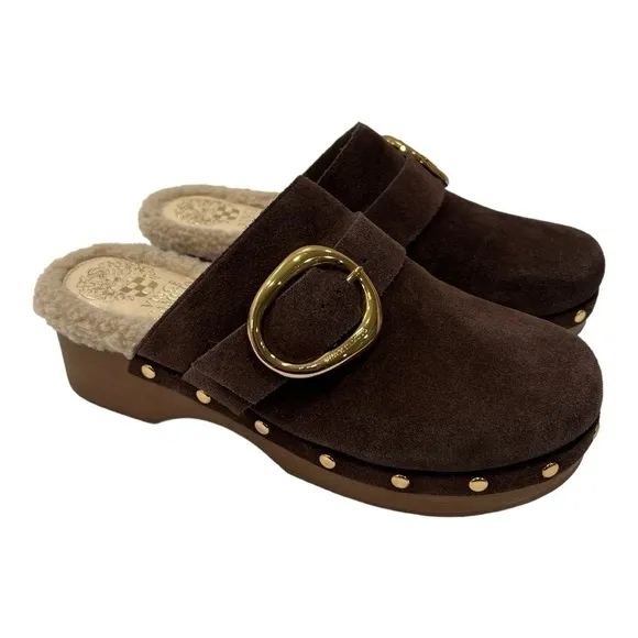 VINCE  CAMUTO Canzenee Sherpa Clog size 6.5 M
