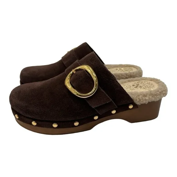VINCE  CAMUTO Canzenee Sherpa Clog size 6.5 M