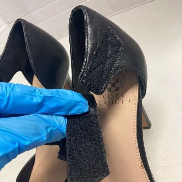VINCE CAMUTO Women’s Charlotte Black Heels Size 8.5M or 38.5