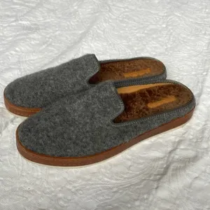Vince  Canella Lamb Shearling Mules gray size 7