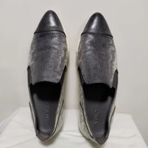 VINCE 'paeyre' Pointy Toe Slip-on Textured Leather Sneaker 8