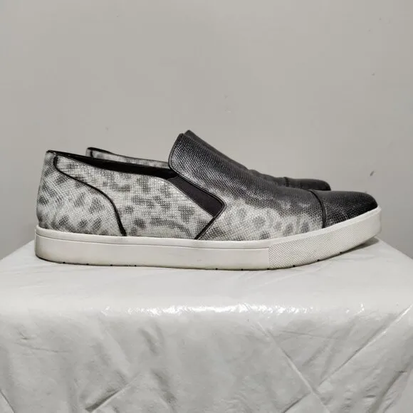 VINCE 'paeyre' Pointy Toe Slip-on Textured Leather Sneaker 8