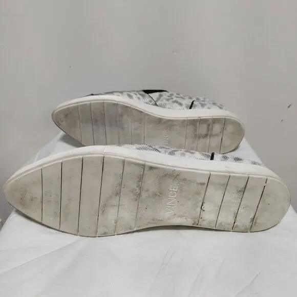 VINCE 'paeyre' Pointy Toe Slip-on Textured Leather Sneaker 8