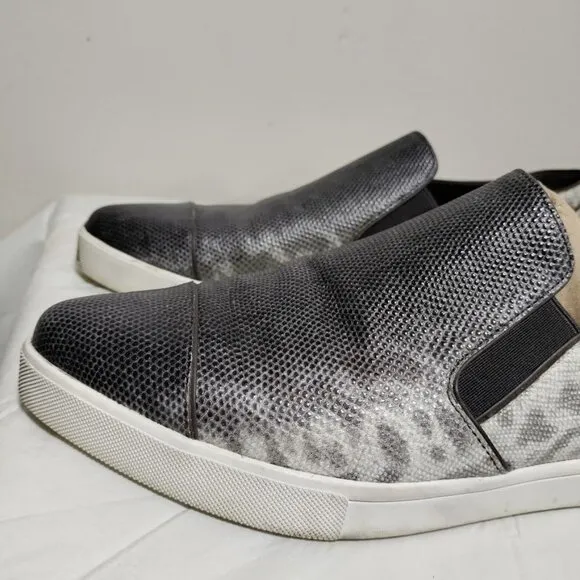 VINCE 'paeyre' Pointy Toe Slip-on Textured Leather Sneaker 8