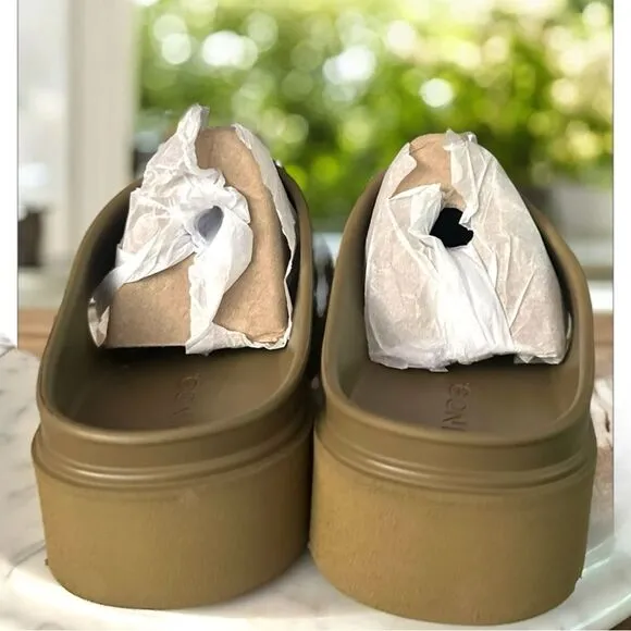 VINCE Unisex GEO Comfort Shoe Cypress Slip On Mules Clogs Womens 15  Mens 13 NEW