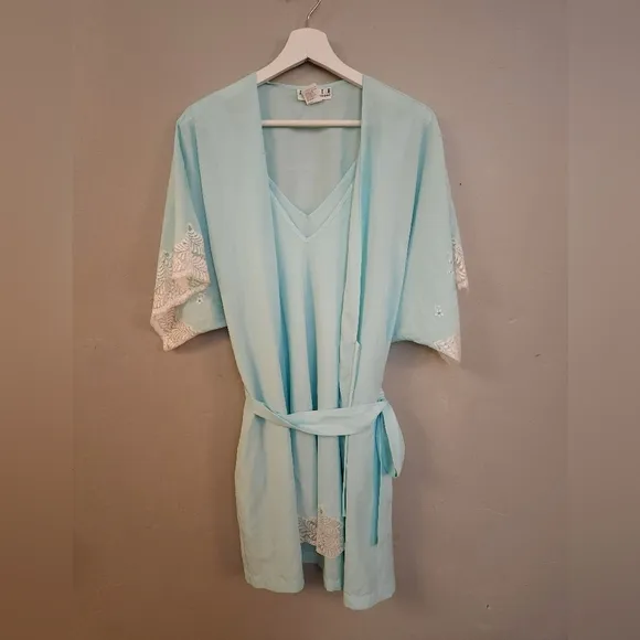 Vintage 1980s Penoir Set Josie by Natori