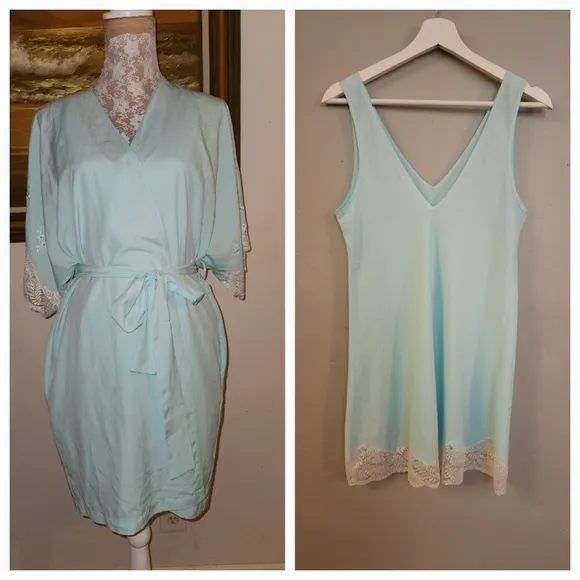 Vintage 1980s Penoir Set Josie by Natori