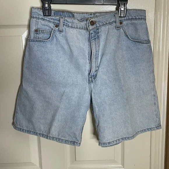 VINTAGE 1990’S 551 LEVI’S ORANGE TAB SHORTS 14​​​​​​​​​​