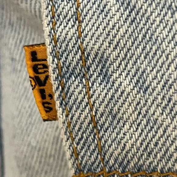 VINTAGE 1990’S 551 LEVI’S ORANGE TAB SHORTS 14​​​​​​​​​​