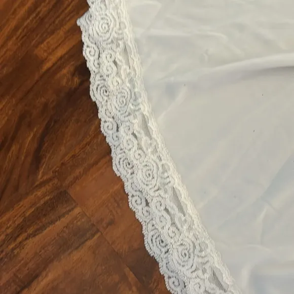 Vintage 70s White Slip Dress