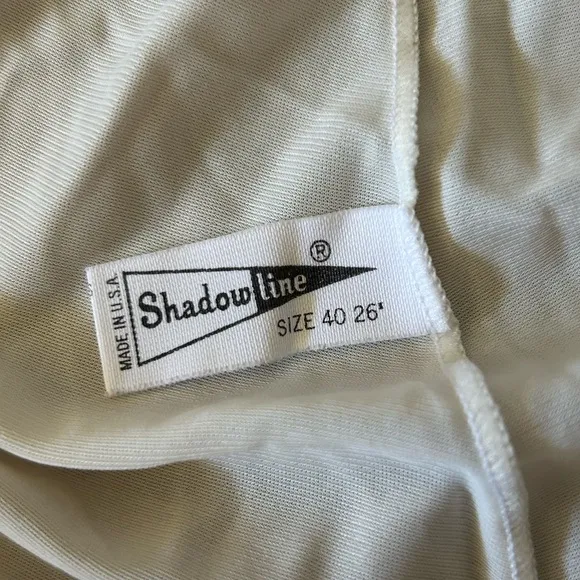 Vintage 70s White Slip Dress