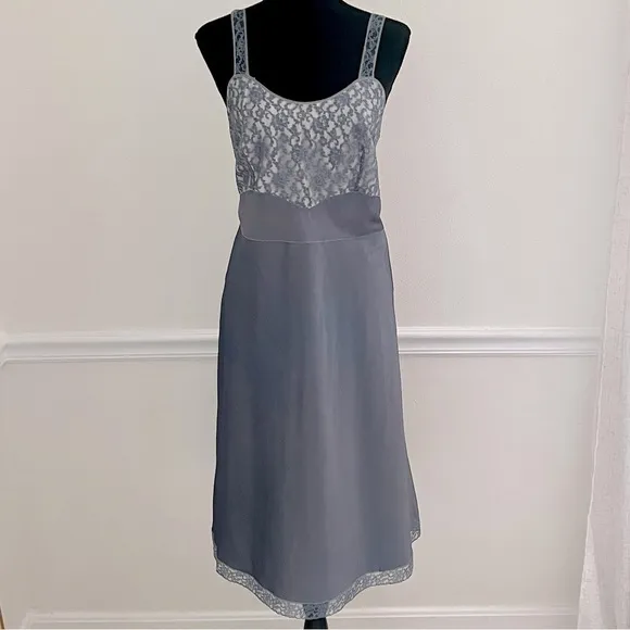 Vintage Barbizon 1960s Lace Slip Dress