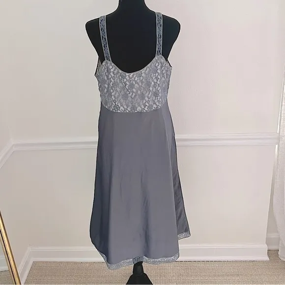 Vintage Barbizon 1960s Lace Slip Dress