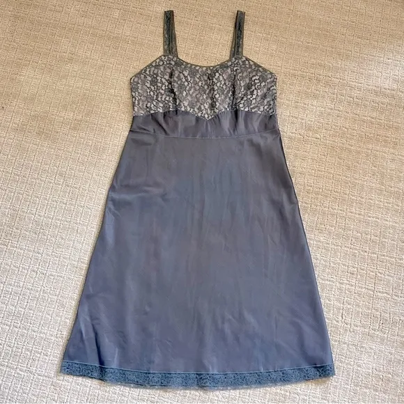 Vintage Barbizon 1960s Lace Slip Dress