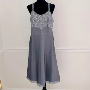 Vintage Barbizon 1960s Lace Slip Dress