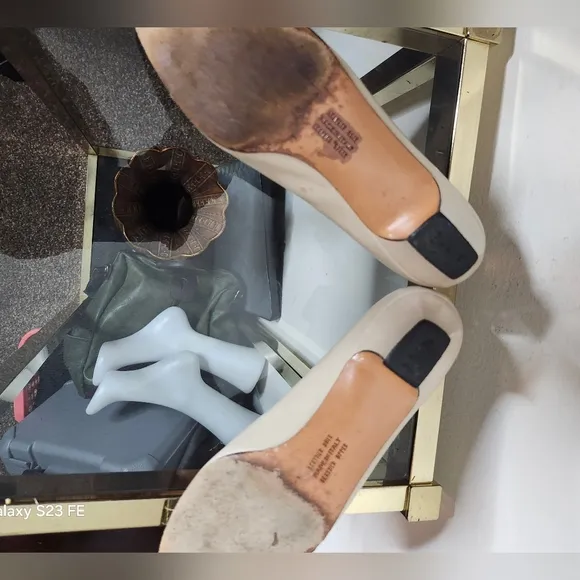 Vintage Ferragamo Kitten heels sz 5.5