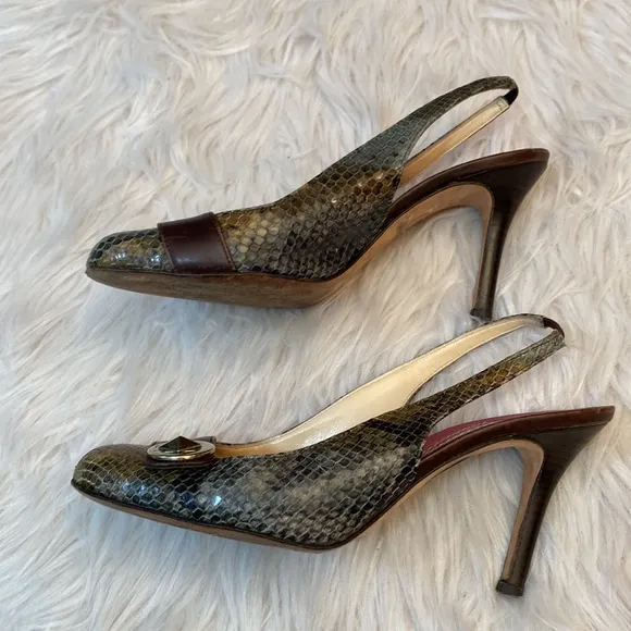 Vintage Kate Spade Slingback Heels, Size 7.5