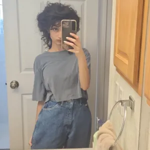 Vintage Lee High Rise Relaxed Baggy Tapered Leg &quot;Mom&quot; Jeans