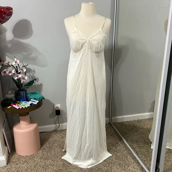 Vintage Long Lingerie Slip