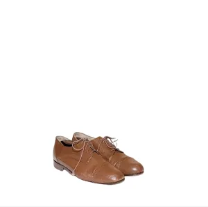 Vintage Men Brown Leather Oxfords By Thom Mcan Size 7M/Men Designer Shoes/ Men L